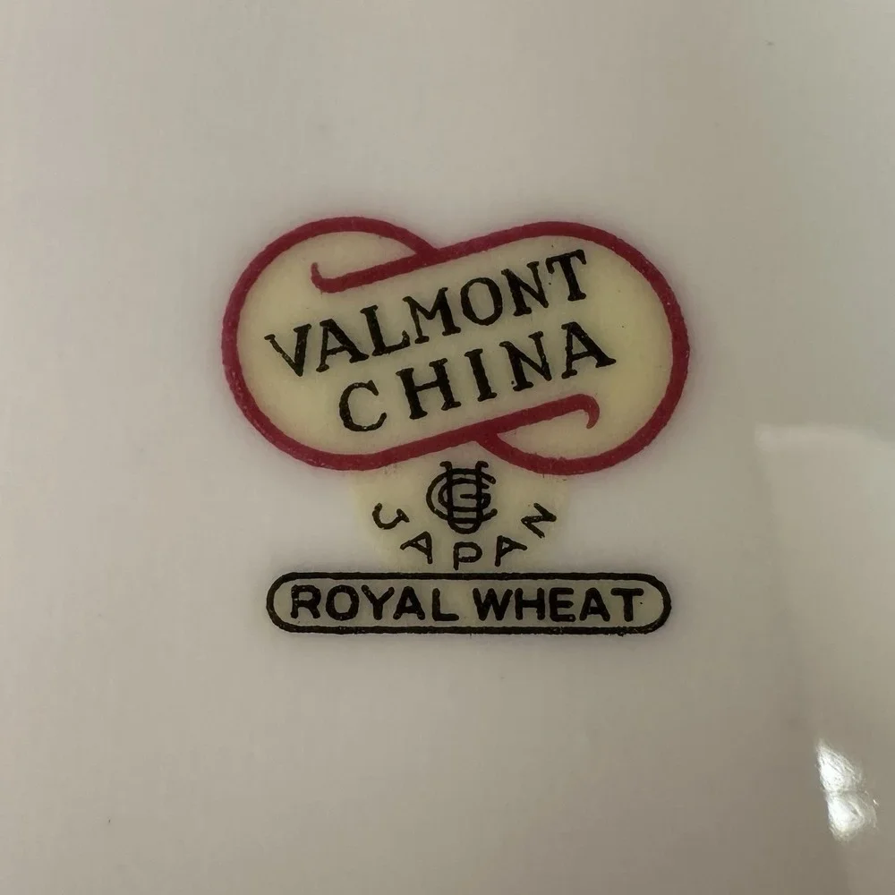 Valmont China 'Royal Wheat' 9‎ 1/2